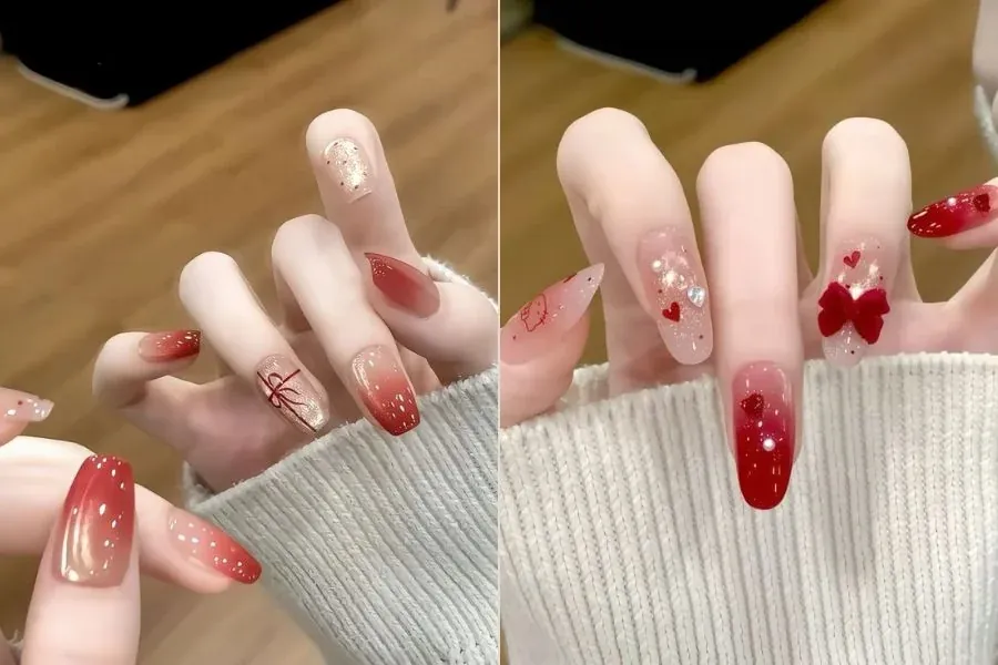 100+ Mẫu Nail Mắt Mèo Chuẩn Tông Màu · ảnh 2
