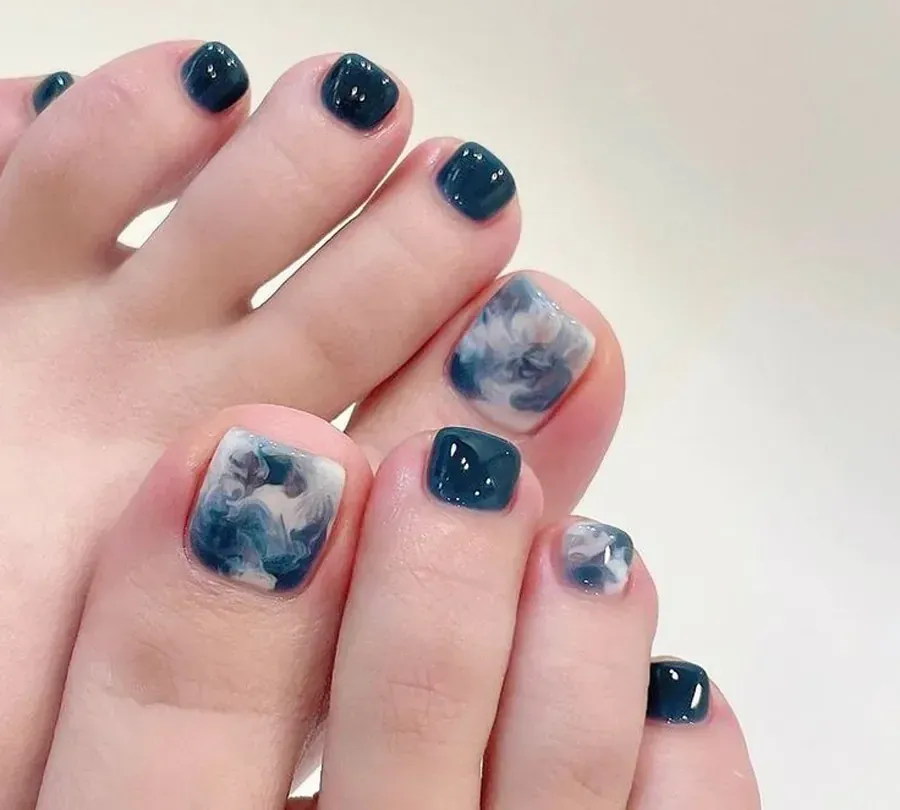 150+ bộ sưu tập nail chân đẹp rực rỡ đáng inspiration nhất · ảnh 2