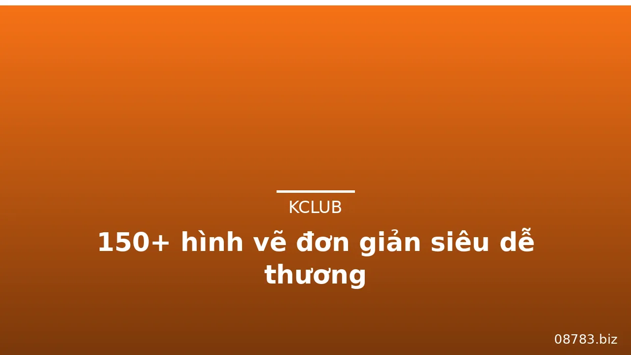150+ hình vẽ đơn giản siêu dễ thương · ảnh 2