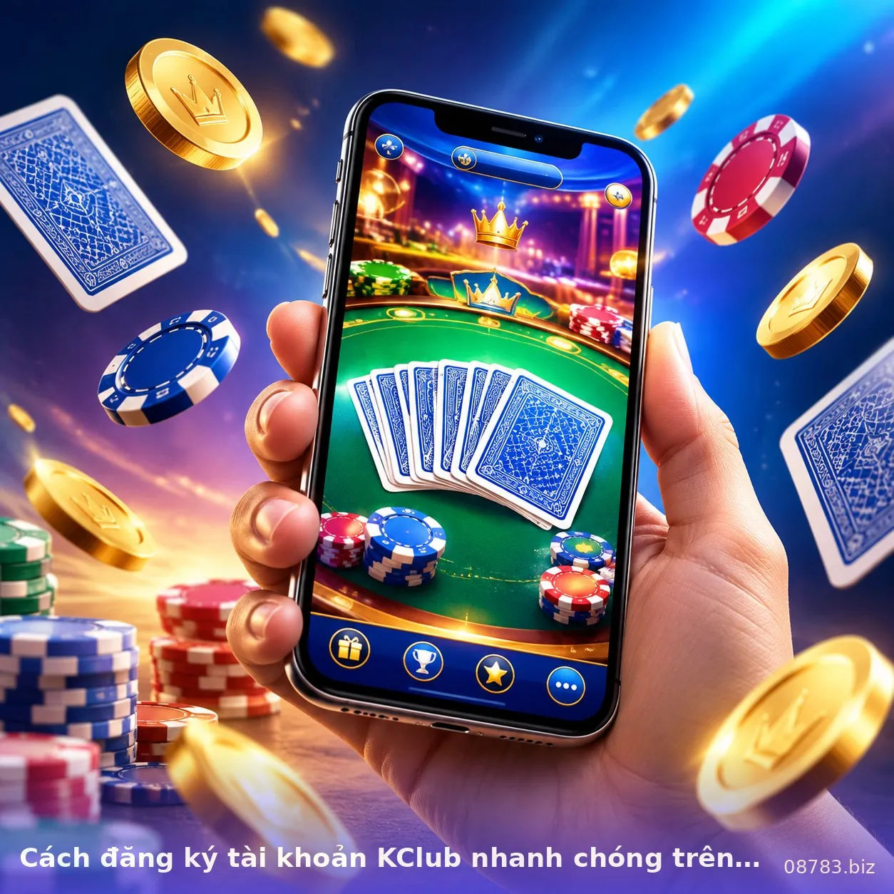 Cách đăng ký tài khoản KClub nhanh chóng trên điện thoại — kclub · ảnh 1