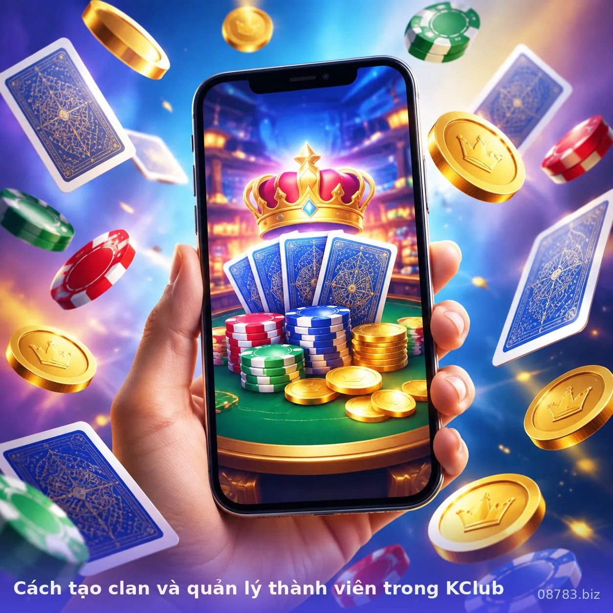 Cách tạo clan và quản lý thành viên trong KClub