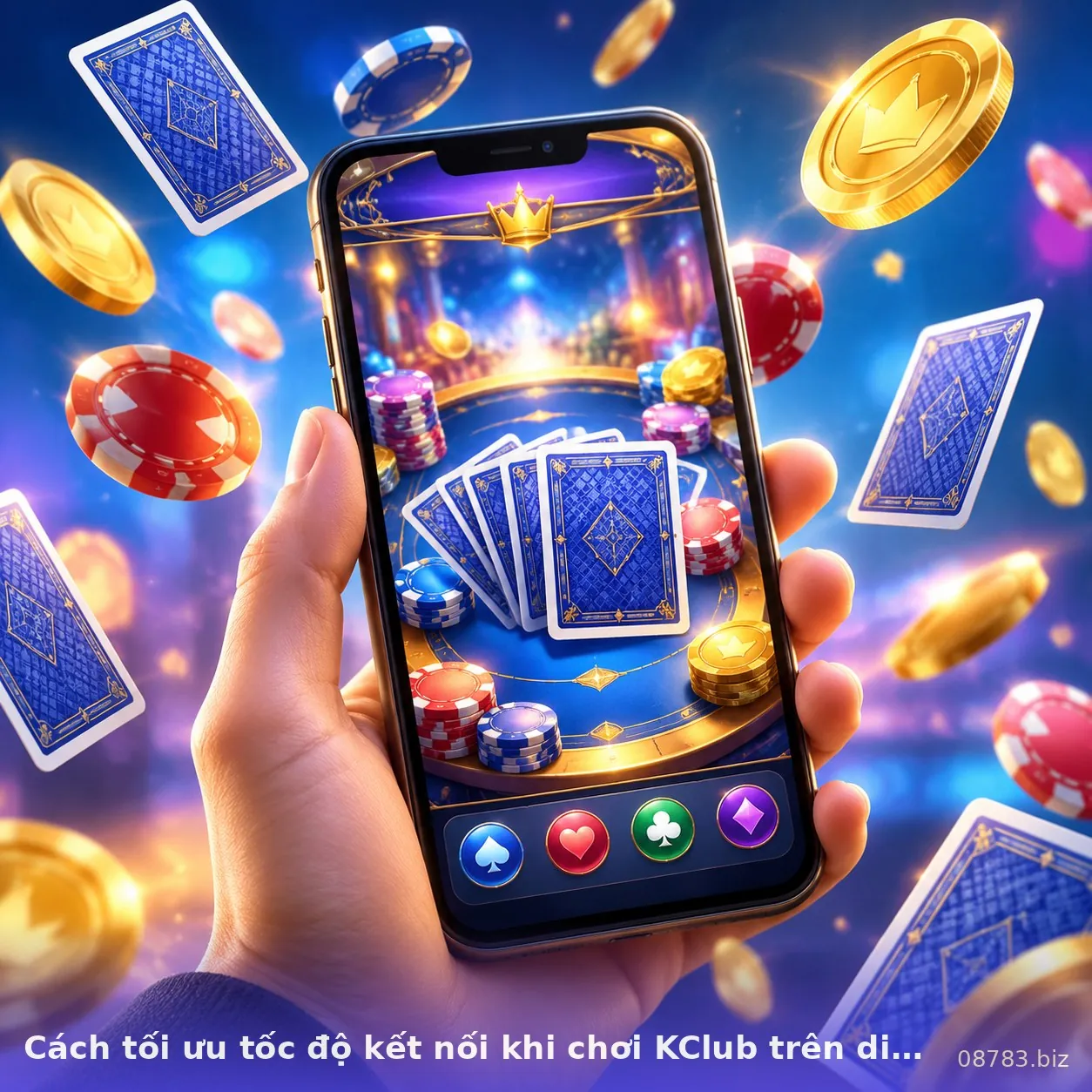 Cách tối ưu tốc độ kết nối khi chơi KClub trên di động — kclub · ảnh 1