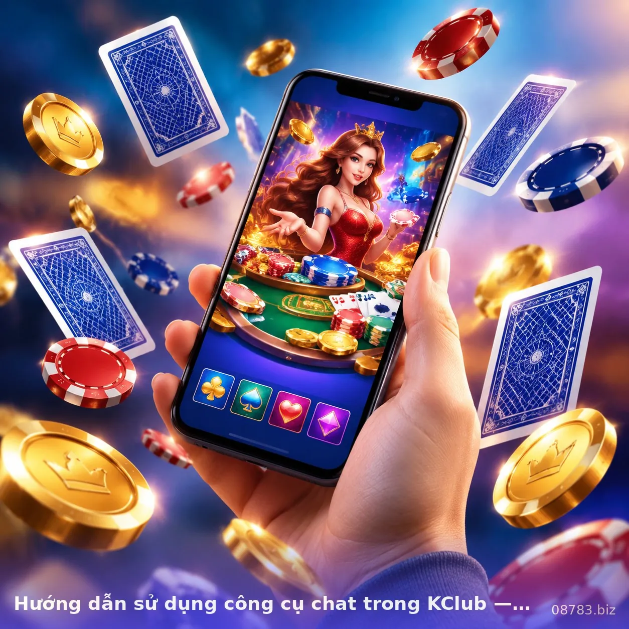 Hướng dẫn sử dụng công cụ chat trong KClub — kclub · ảnh 1