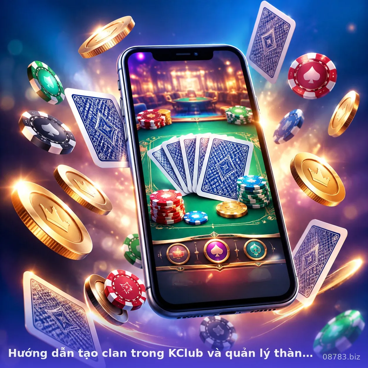 Hướng dẫn tạo clan trong KClub và quản lý thành viên