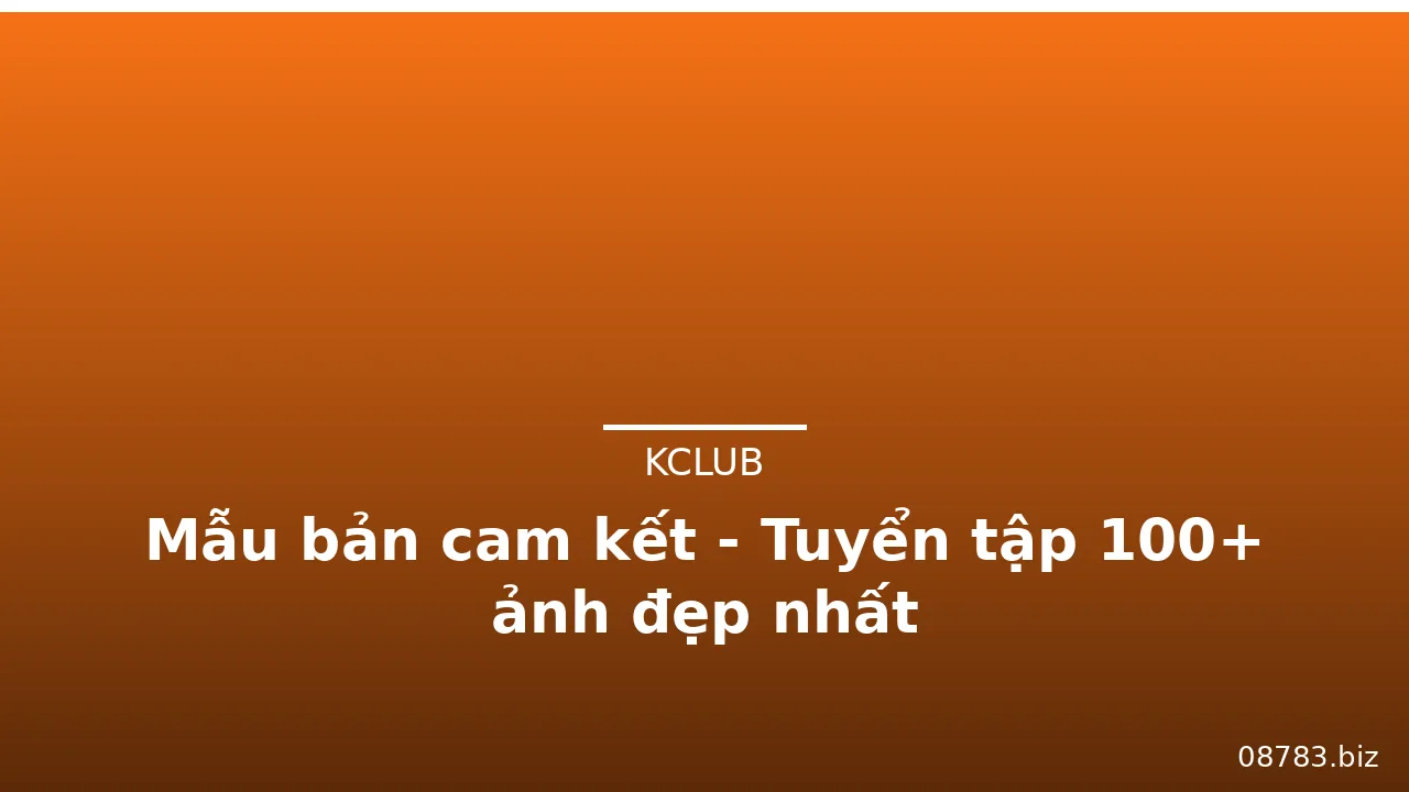 Mẫu bản cam kết - Tuyển tập 100+ ảnh đẹp nhất · ảnh 3